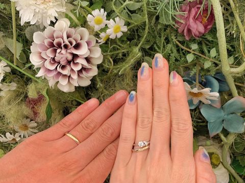 【JKPLANET(JKプラネット)の口コミ】 初めはリングにカットが入ったキラキラした感じを探して何店舗か見ていま…