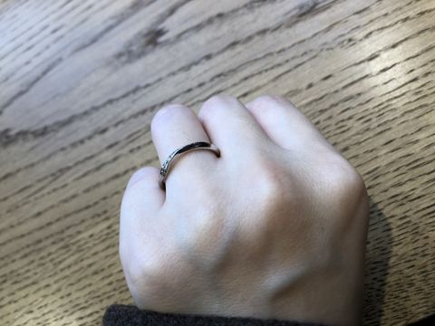 【TRECENTI(トレセンテ)の口コミ】 ダイヤモンドが付いているタイプをリクエストしましたが、たくさん種類が…