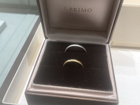 【アイプリモ(I-PRIMO)の口コミ】 まずどの素材にしようか迷っていたのですがゴールド、ピンクゴールド、プ…