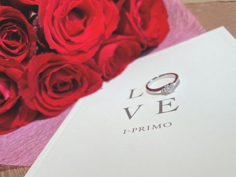 【アイプリモ(I-PRIMO)の口コミ】 結婚指輪も同時に購入したので、リングの形状を見ながら、相性を重視して…