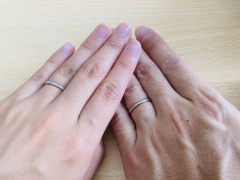 【鎌倉彫金工房の口コミ】 結婚指輪はシンプルなもので良いと思っていたので、価格も抑えられて良か…