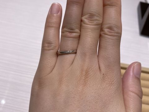 【TRECENTI(トレセンテ)の口コミ】 指輪のデザインは、色々とありました。また、色がゴールド系も3種類ほどあ…