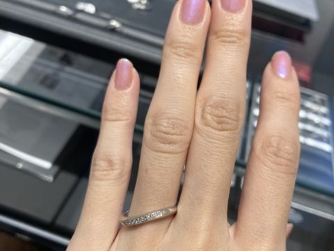 【エクセルコダイヤモンド(EXELCO DIAMOND)の口コミ】 エンゲージをエクセルコにしたので同じところでマリッジも見ていました。…