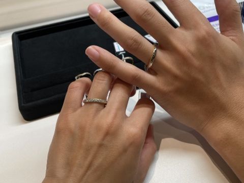 【BRILLIANCE+(ブリリアンスプラス)の口コミ】 ダイヤの品質にこだわったエタニティリング！！！
お手ごろな値段で購入も…