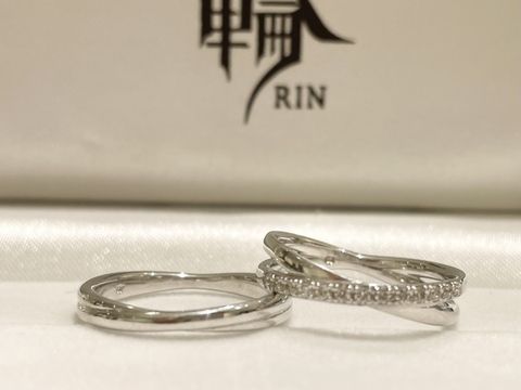 【輪-RIN-の口コミ】 色々な結婚指輪がありとても迷いましたが、1番最初にピンときたこちらの結…