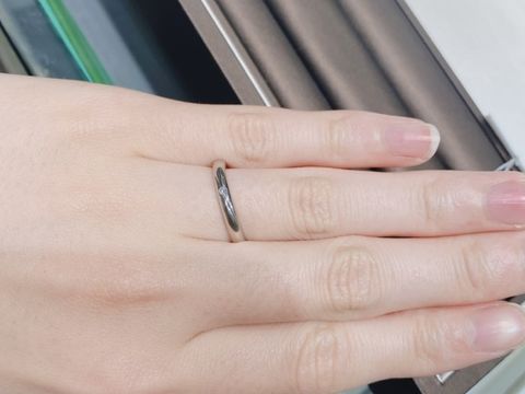 【アイプリモ(I-PRIMO)の口コミ】 指輪にはとくにこだわりがなかったので、色々着用してみて1番しっくりくる…