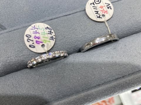 【宝寿堂(ほうじゅどう)の口コミ】 ２つで302100円でした。女性用はハーフエタニティを使用しており合計0.7カ…