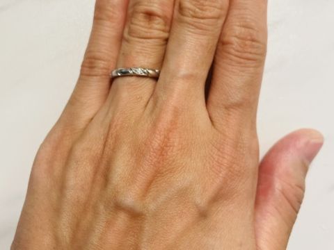 【ショーメ(CHAUMET)の口コミ】 フランスで挙式を挙げる予定でしたので指輪もフランスのブランドで考えて…