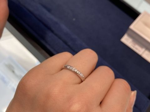 【4℃ BRIDAL(ヨンドシーブライダル)の口コミ】 手に取りやすい価格でしたが、決してチープではなく、しっかりしていまし…