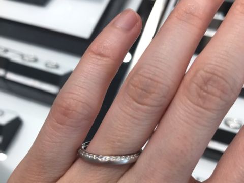 【CHRISTIAN BAUER(クリスチャンバウアー)の口コミ】 製造の過程が特殊なリングで、他の日本のブランドで製造してるリングより…