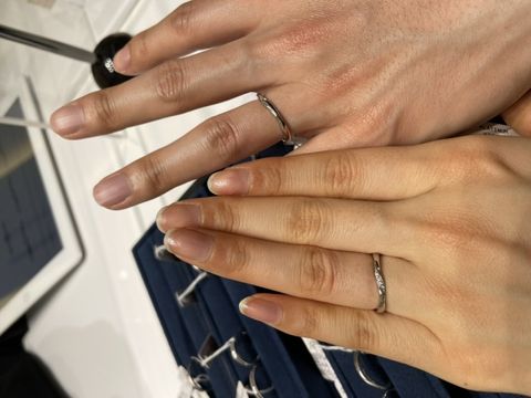 【4℃ BRIDAL(ヨンドシーブライダル)の口コミ】 指輪のデザインはたくさんあり、必ず気にいるものが見つかる印刷です。
私…