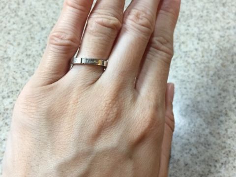 【カルティエ(Cartier)の口コミ】 ブランドは、カルティエで決めていたのですが、あまり人とかぶらないデザ…
