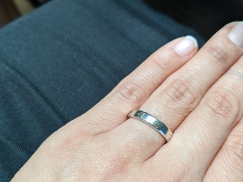 【杢目金屋(もくめがねや)の口コミ】 杢目金屋さんの指輪は、全てフルオーダーのため自分たちでだけの唯一無二…