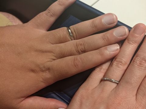 【アイプリモ(I-PRIMO)の口コミ】 メレダイヤは1つのリングに高品質ダイヤモンドがレベルを合わせて並んであ…