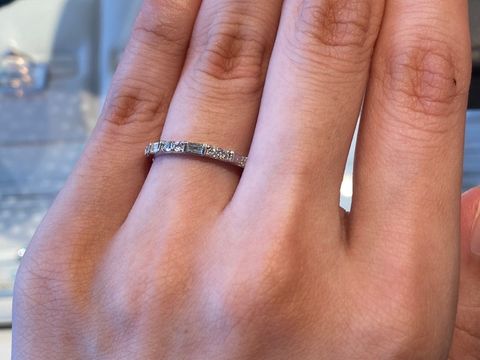 【I's stone(アイズストーン)の口コミ】 セットリングがお手頃価格からデザイン豊富に選べました。セットでないリ…