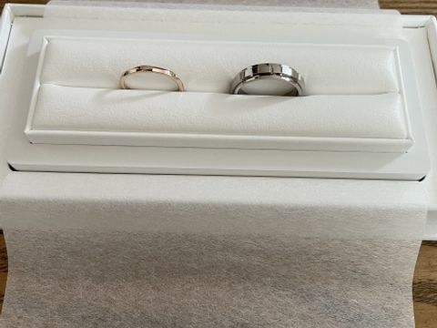 【N.Y.NIWAKA(ニューヨークニワカ)の口コミ】 私の好みと彼の好みがまったく違い、よくあるデザインより少し変わったも…