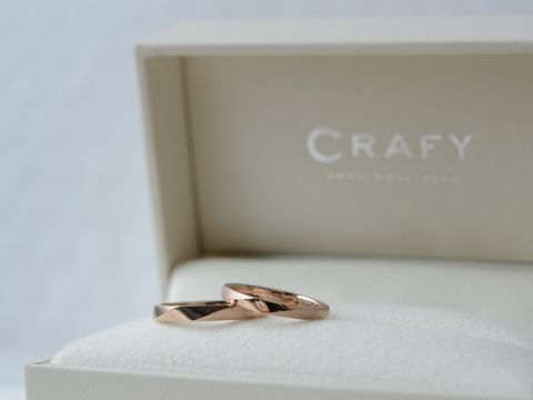 【CRAFY(クラフィ)の口コミ】 合わせるとハートになる指輪がとても憧れで可愛いと思っていたので絶対に…