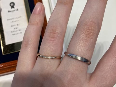 【RosettE(ロゼット)の口コミ】 元々インスタグラムやネットで見ていて、試着してみたい！と思っていた指…