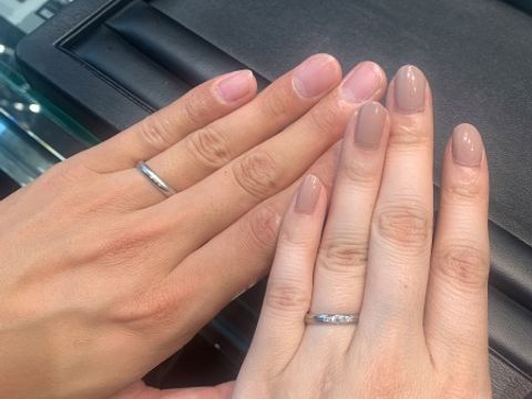 【ラザール ダイヤモンド(LAZARE DIAMOND)の口コミ】 ネットである程度下調べしていきましたが、画像で見た通り可愛いデザイン…