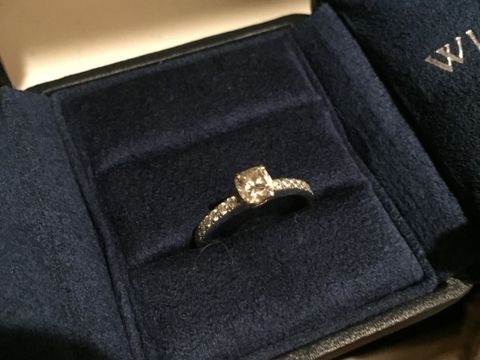 【ティファニー(Tiffany & Co.)の口コミ】 とりあえず結納までに婚約指輪ん買わなきゃならなかったので、急いで決め…