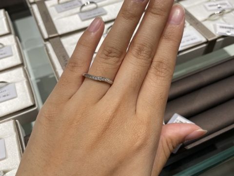 【アイプリモ(I-PRIMO)の口コミ】 指輪はプラチナ、イエローゴールド、ピンクゴールド、ブラウンゴールドの…