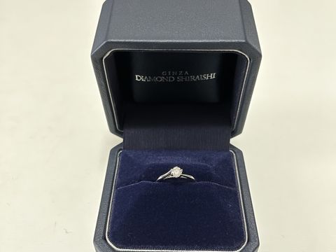 【銀座ダイヤモンドシライシの口コミ】 ストレート・シンプルなリングを探していました。同ブランド2店舗目の訪問…