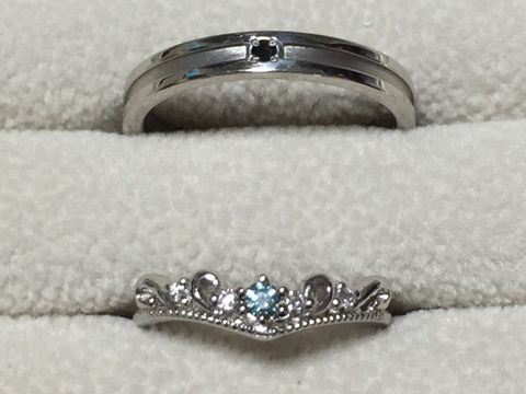 【JEWELRY  KAMATA(ジュエリーかまた)の口コミ】 私は出来合いのデザインが嫌で、
このお店は、フルオーダーで自分が考えて…