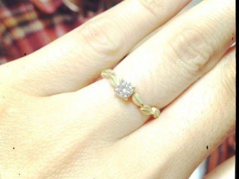 【アーヴェルシュシュ(arbel shushu)の口コミ】 婚約指輪なので毎日つけるものではなく、大事な時にだけつけるものだと考…