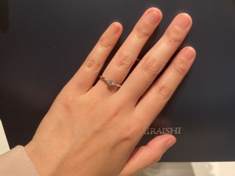 【銀座ダイヤモンドシライシの口コミ】 3店舗ほど、色々なお店を見て歩いたのですが、ダイヤモンドの輝きが1番綺…