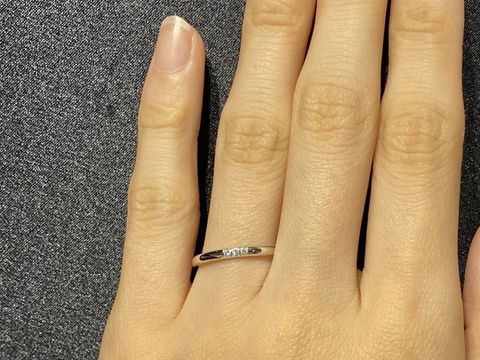 【TASAKI(タサキ)の口コミ】 結婚指輪は、仕事中もつけられるようシンプルなデザインがいいなと思い選…