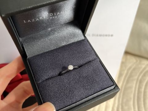 【ラザール ダイヤモンド(LAZARE DIAMOND)の口コミ】 マチルダというデザインの婚約指輪を購入させていただきました。マチルダ…