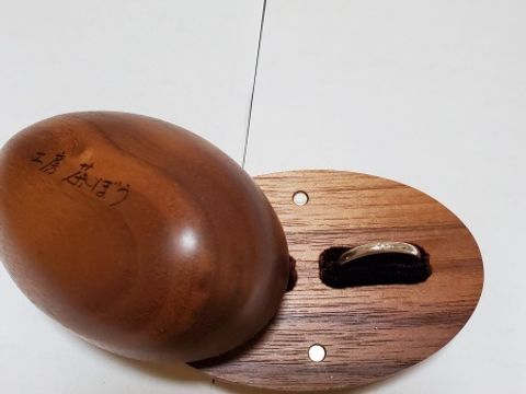 【工房　茶ぼうの口コミ】 指輪をお店の方と面談しデザイン、素材、宝石と1から自分達だけのものにし…