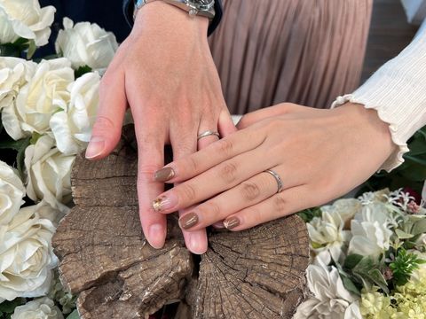 【Hamri(ハムリ)の口コミ】 結婚指輪は2人で手作りしたいと思い、鋳造製法で作れるところを探していま…
