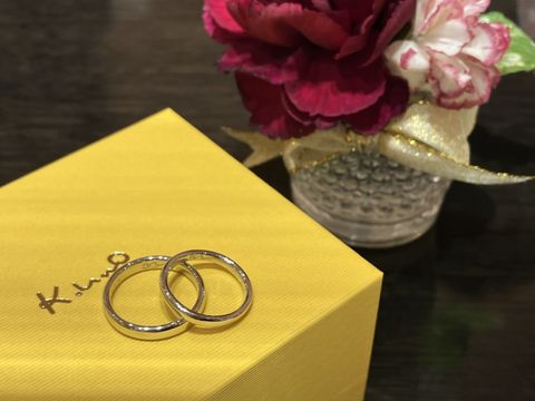 【ケイウノ ブライダル(K.UNO BRIDAL)の口コミ】 DIYができるというのを婚約指輪購入時に知りここで作ろうと決めてました！…