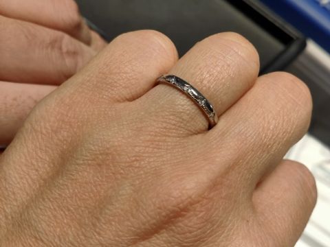 【エクセルコダイヤモンド(EXELCO DIAMOND)の口コミ】 新作でネットで見ていたため知っていました。すごく可愛くて珍しいデザイ…