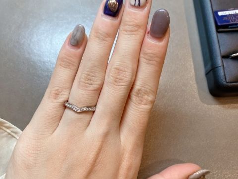 【ショーメ(CHAUMET)の口コミ】 このV字のカーブが素敵で絶対に試着したいと思っていました！
歳を重ねて…