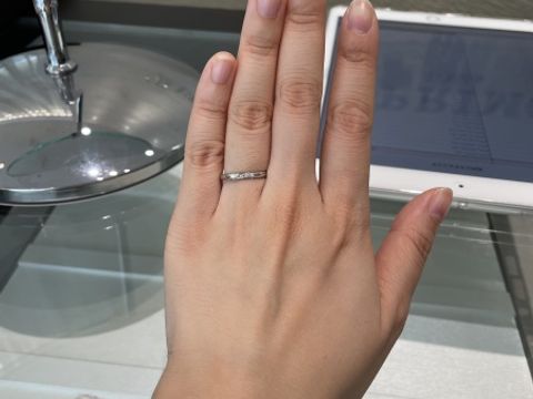【アイプリモ(I-PRIMO)の口コミ】 様々な指輪の種類を見せていただき、自分の好きな系統を掴むことができま…