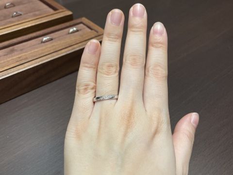 【TANZO.(鍛造指輪)の口コミ】 鍛造製法で作成しており、鋳造に比べて丈夫なことが決め手となりました。…