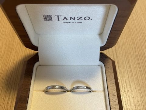 【TANZO.(鍛造指輪)の口コミ】 セミオーダーで好きなデザインの指輪が作れ、鍛造製法で高品質かつミル打…
