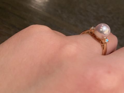 【MIKIMOTO(ミキモト)の口コミ】 一生つけることができるリングが欲しく、真珠は年齢を重ねても素敵に見え…
