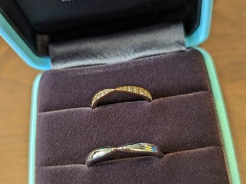 【ティファニー(Tiffany & Co.)の口コミ】 色々と迷ったのですが、一番最初にこれは！と思ったのがこちらの指輪だっ…