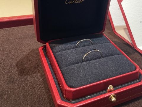 【カルティエ(Cartier)の口コミ】 ダイヤの入っていない、シンプルかつデザイン性のあるものがよく色々なブ…
