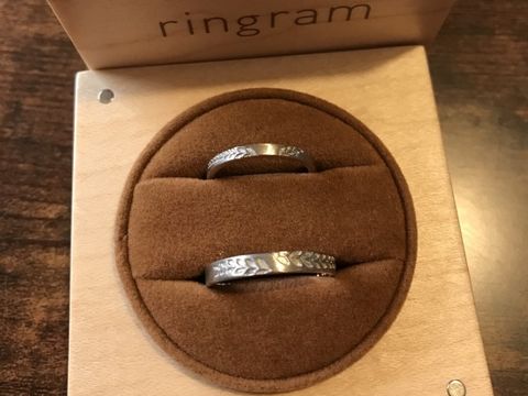 【ringram(リングラム)の口コミ】 いろんなお店をまわりましたが、ピンとくるものがなく、選びかねていまし…