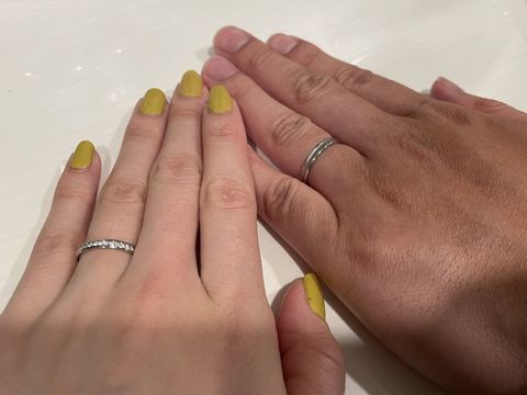 【アイプリモ(I-PRIMO)の口コミ】 2人でお揃いで、かつ私がダイヤが入っているもので探していました。そんな…