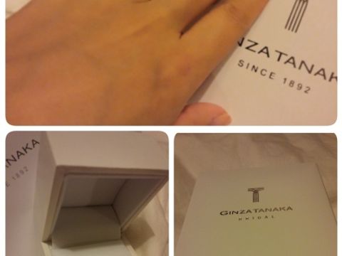 【ギンザタナカブライダル(GINZA TANAKA BRIDAL)の口コミ】 オーソドックスなかたちの指輪を探していたので迷いましたが、TANAKAさん…