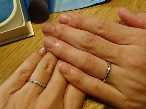 【銀座ダイヤモンドシライシの口コミ】 他のお店のものよりもダイアモンドの輝きが美しかったです。何よりも指輪…