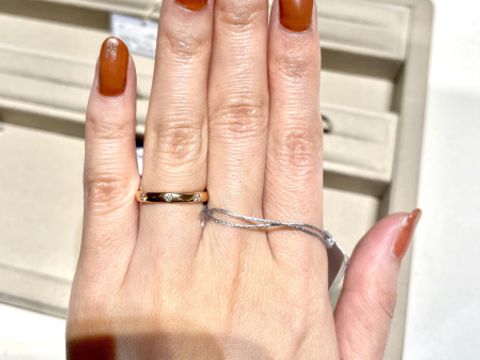 【ヴァン クリーフ＆アーペル(Van Cleef & Arpels)の口コミ】 ヴァンクリーフアーペルらしい柔らかな印象のリングです。他のブランドだ…