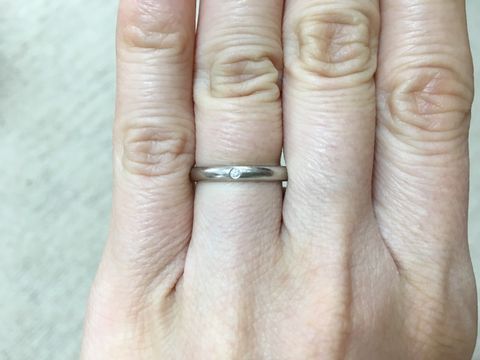 【カルティエ(Cartier)の口コミ】 カルティエのバレリーナという結婚指輪を購入しました。お店でこちらの指…