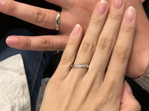 【BRIDGE(ブリッジ)の口コミ】 ダイヤモンドがどの指輪もキラキラで綺麗でした。
ダイヤモンドが別に特別…