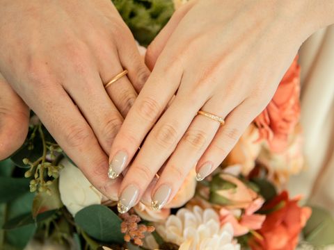 【エクセルコダイヤモンド(EXELCO DIAMOND)の口コミ】 シンプルなもので、着け心地を重視しました。
つけていて隣の指が痛くない…